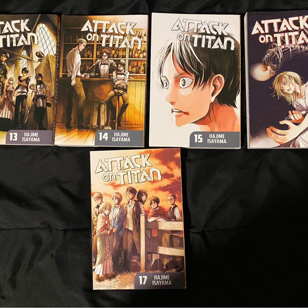 Attack on Titan Vol. 13-17